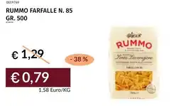 Prezzemolo e Vitale Rummo farfalle n. 85 offerta