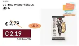 Prezzemolo e Vitale Guttiau pasta fregula offerta