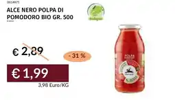 Prezzemolo e Vitale Alce nero polpa di pomodoro bio offerta