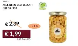 Prezzemolo e Vitale Alce nero ceci lessati bio offerta