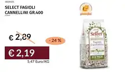 Prezzemolo e Vitale Select fagioli cannellini offerta