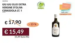 Prezzemolo e Vitale Giu giu olio extra vergine d'oliva cerasuola offerta