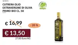 Prezzemolo e Vitale Cutrera olio extravergine di oliva primo bio offerta