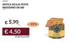 Prezzemolo e Vitale Antica sicilia pesto ragusano offerta