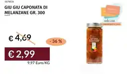 Prezzemolo e Vitale Giu giu caponata di melanzane offerta