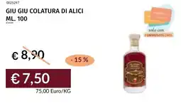 Prezzemolo e Vitale Giu giu colatura di alici offerta
