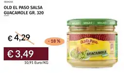 Prezzemolo e Vitale Old el paso salsa guacamole offerta