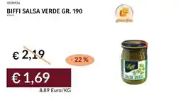 Prezzemolo e Vitale Biffi salsa verde offerta