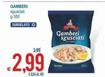 MD Discount Gamberi sgusciati 350 g offerta