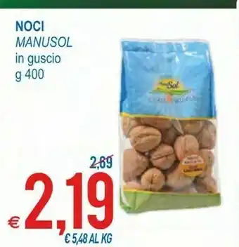 MD Discount Fruit & snack noci in guscio 400 g(ml) offerta