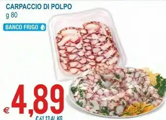 MD Discount Carpaccio di polpo 80 g offerta