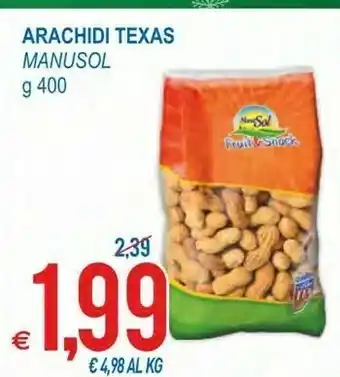 MD Discount Fruit & snack arachidi 400 g(ml) offerta