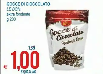 MD Discount Gocce di cioccolato extra fondente 200 g offerta