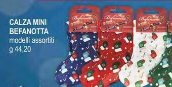MD Discount Befanotta calza mini offerta