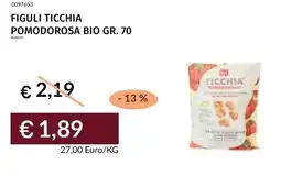 Prezzemolo e Vitale Figuli ticchia pomodorosa bio offerta
