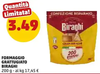 PENNY Formaggio grattugiato BIRAGHI offerta