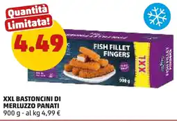 PENNY Xxl bastoncini di merluzzo PANATI offerta