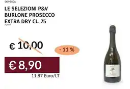 Prezzemolo e Vitale Le selezioni p&v burlone prosecco extra dry offerta