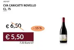 Prezzemolo e Vitale Cva canicatti novello offerta
