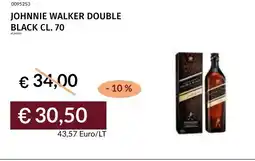 Prezzemolo e Vitale Johnnie walker double black offerta