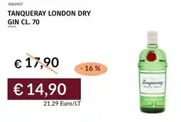 Prezzemolo e Vitale Tanqueray london dry gin offerta