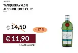 Prezzemolo e Vitale Tanqueray 0.0% alcohol free offerta