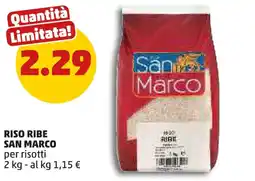 PENNY Riso ribe SAN MARCO per risotti offerta
