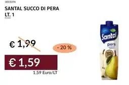 Prezzemolo e Vitale Santal succo di pera offerta