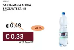 Prezzemolo e Vitale Santa maria acqua frizzante offerta