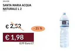 Prezzemolo e Vitale Santa maria acqua naturale offerta