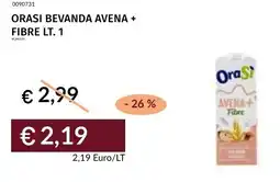 Prezzemolo e Vitale Orasi bevanda avena + fibre offerta