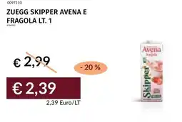 Prezzemolo e Vitale Zuegg skipper avena e fragola offerta