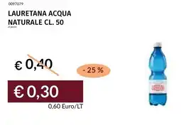 Prezzemolo e Vitale Lauretana acqua naturale offerta