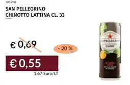 Prezzemolo e Vitale San pellegrino chinotto lattina offerta