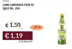 Prezzemolo e Vitale Lumi limonata fior di sale offerta