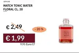 Prezzemolo e Vitale Match tonic water floral offerta