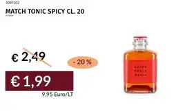 Prezzemolo e Vitale Match tonic spicy offerta