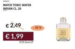Prezzemolo e Vitale Match tonic water indian offerta