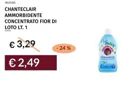 Prezzemolo e Vitale Chanteclair ammorbidente concentrato fior di loto offerta