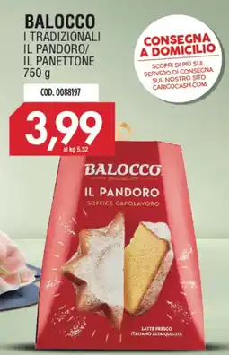 Carico Cash & Carry Balocco i tradizionali il pandoro/ il panettone offerta