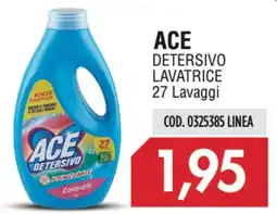 Carico Cash & Carry Ace detersivo lavatrice offerta