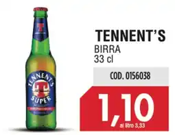 Carico Cash & Carry Tennent's birra offerta