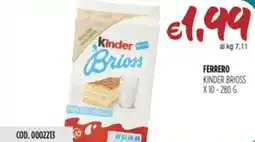 Carico Cash & Carry Ferrero kinder brioss offerta