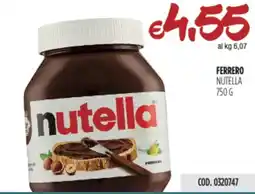 Carico Cash & Carry Ferrero nutella offerta