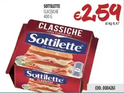 Carico Cash & Carry Sottilette classiche offerta