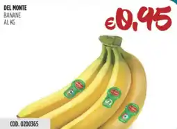 Carico Cash & Carry Del monte banane offerta