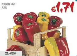 Carico Cash & Carry Peperoni misti offerta