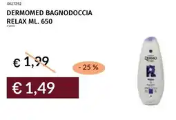 Prezzemolo e Vitale Dermomed bagnodoccia relax offerta