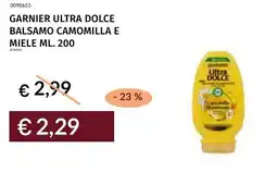 Prezzemolo e Vitale Garnier ultra dolce balsamo camomilla e miele offerta