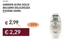 Prezzemolo e Vitale Garnier ultra dolce balsamo delicatezza d'avena offerta